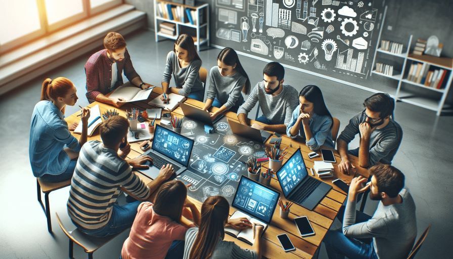 Didattica innovativa, ruolo dell'insegnante, ambiente di apprendimento, tecnologie educative, formazione moderna