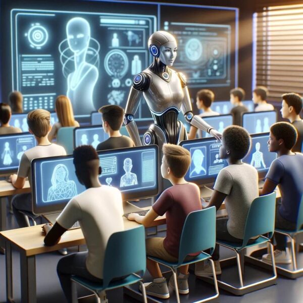 Introduzione della intelligenza artificiale nella didattica e nel processo educativo. L'AI rappresenta un forte cambiamento nella definizione del modo in cui apprendiamo