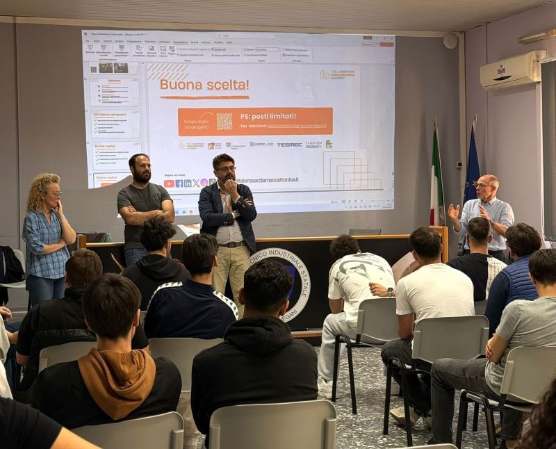 La Formazione nella meccatronica Don Marco Perrucchini presenta IFTS